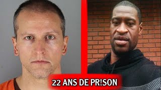 AFFAIRE GE0RGE FLOYD LE P0LICIER C0NDAMNÉ POUR 22 ANS DE PRIS0N