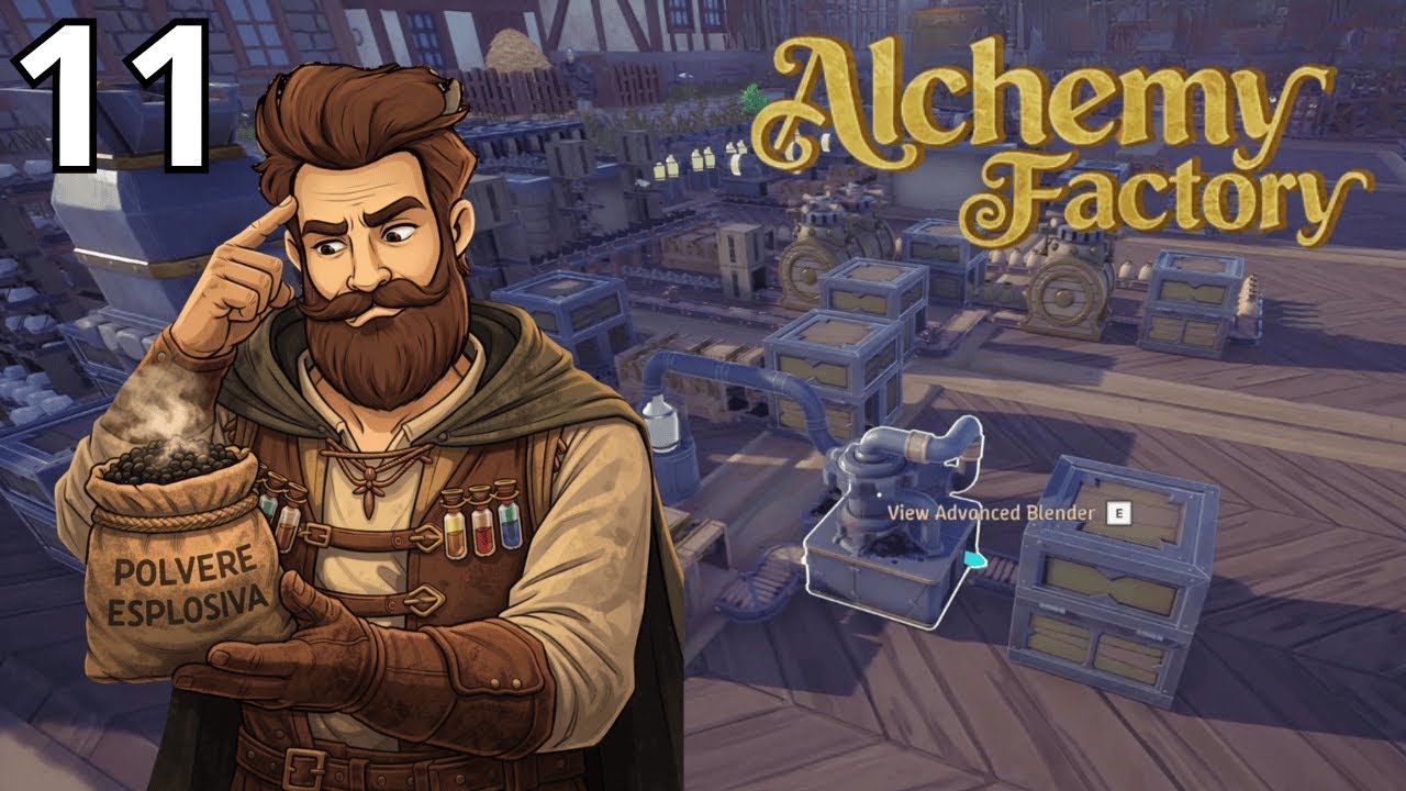 CRAFTIAMO LA POLVERE NERA E TESTIAMO IL PARADOX - [ALCHEMY FACTORY ep.11]