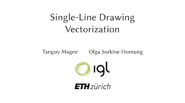 Single-Line Drawing Vectorization [PG 2025]