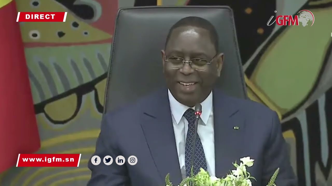 Cérémonie de cloture du dialogue, mandat présidentiel :  le discours de Macky Sall (Wolof)