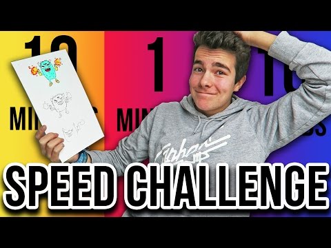 SPEED CHALLENGE: 10 Minutes, 1 Minute