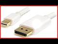 MDP2DPMM1MW Mini DisplayPort to DisplayPort Cable: Reliable 4K Connection for Your Devices