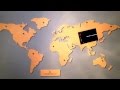 Luckies of london corkboard world map
