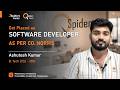 SOFTWARE DEVELOPER || JSPIDERS NOIDA || PLACED STUDENT REVIEW