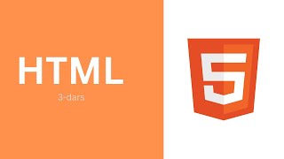 Html 3-Dars