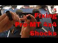 Pro-Line PRO-MT 1/10 4x4 4WD Monster Truck - Adjusting and Filling Shocks, Post BMX Track Run