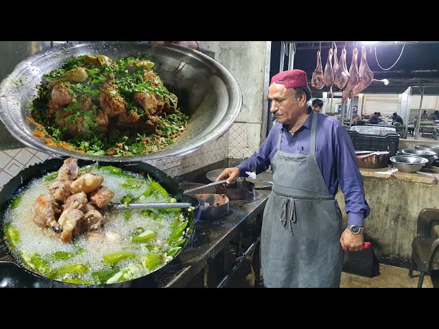 Famous Balochi Tikka Karahi Recipe of Vip Usmania Restaurant Karachi class=