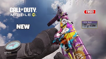 *NEW* FREE AS VAL - Baneful Re-Gameplay in COD Mobile! - Secret Caches Streak | Milton37LiveCODM