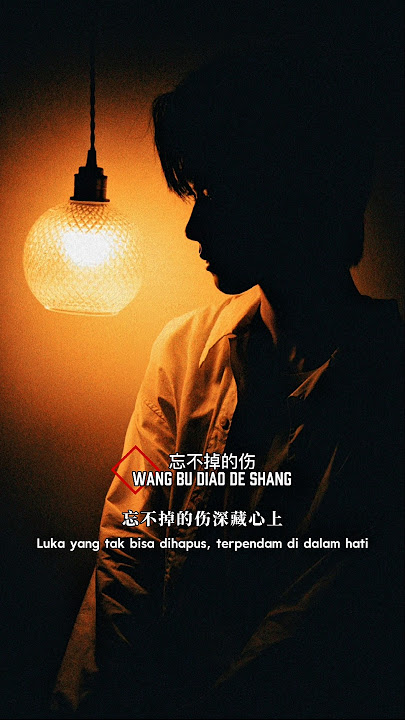 忘不掉的伤 Wang bu diao de shang ( Luka yang Tak Bisa Dihapus ) #忘不掉的伤 #music #mandarinsong #mysong