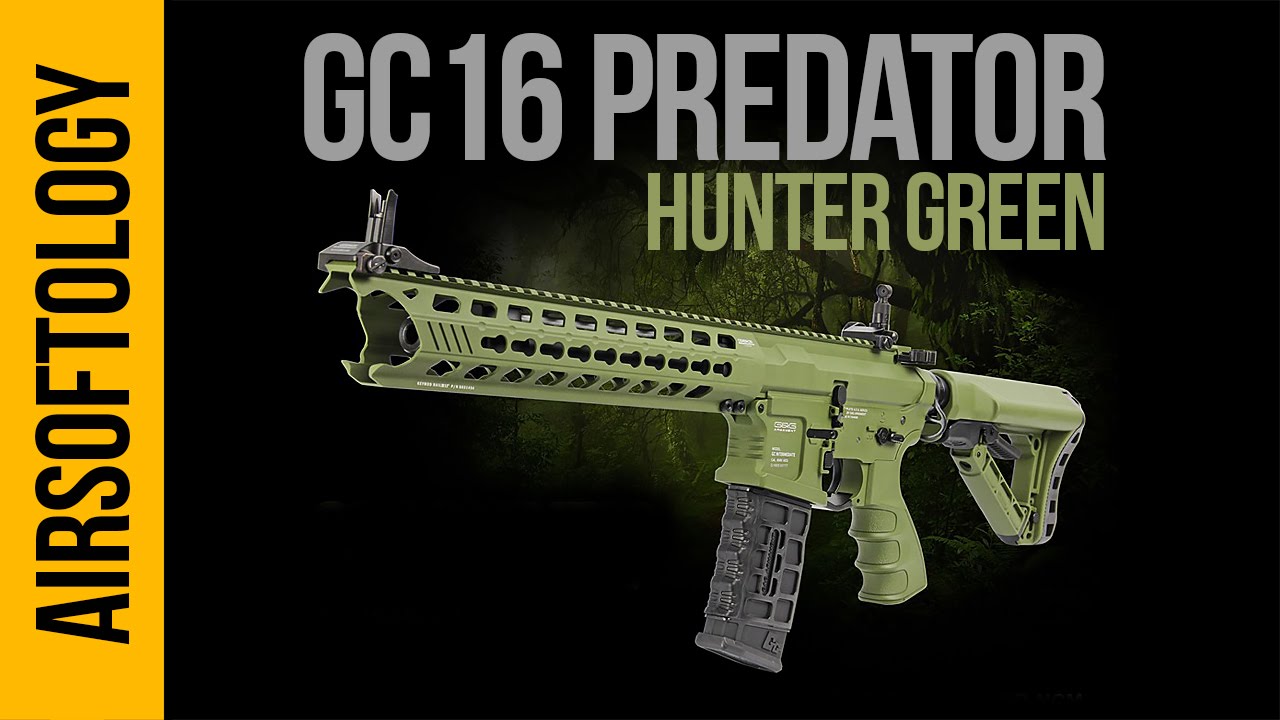 G G Gc16 Predator M4 Hunter Green Edition Airsoftology Review Youtube