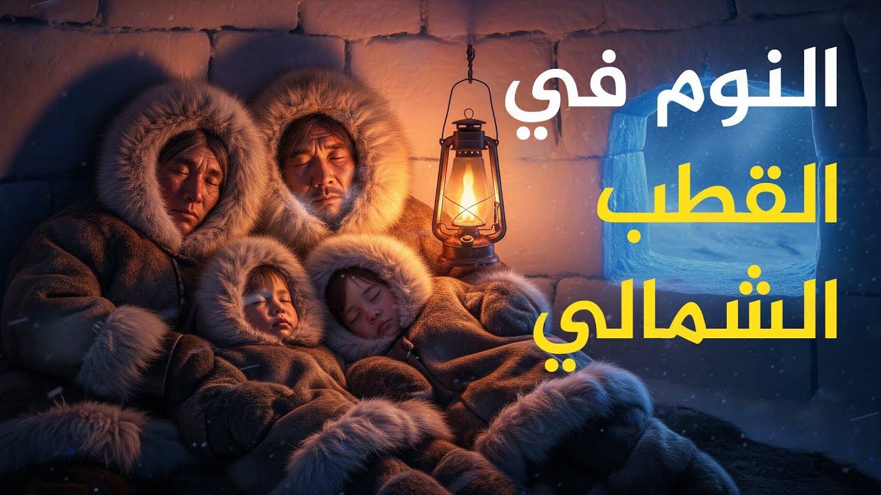 كيف كان ينام الناس في القطب الشمالي | حياة الإنويت في أقصى الأرض | وثائقي ممل للنوم