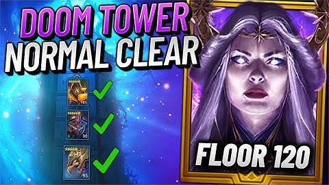 Early Game Account vs. Doom Tower! Dark Fae Normal Clear - Raid Shadow Legends