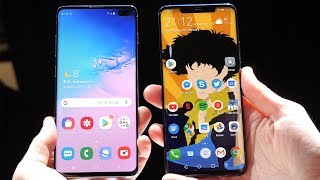 Galaxy s10 plus vs mate 20 pro | side ...