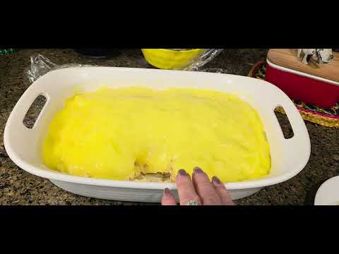No-Bake Lemon Eclair Cake