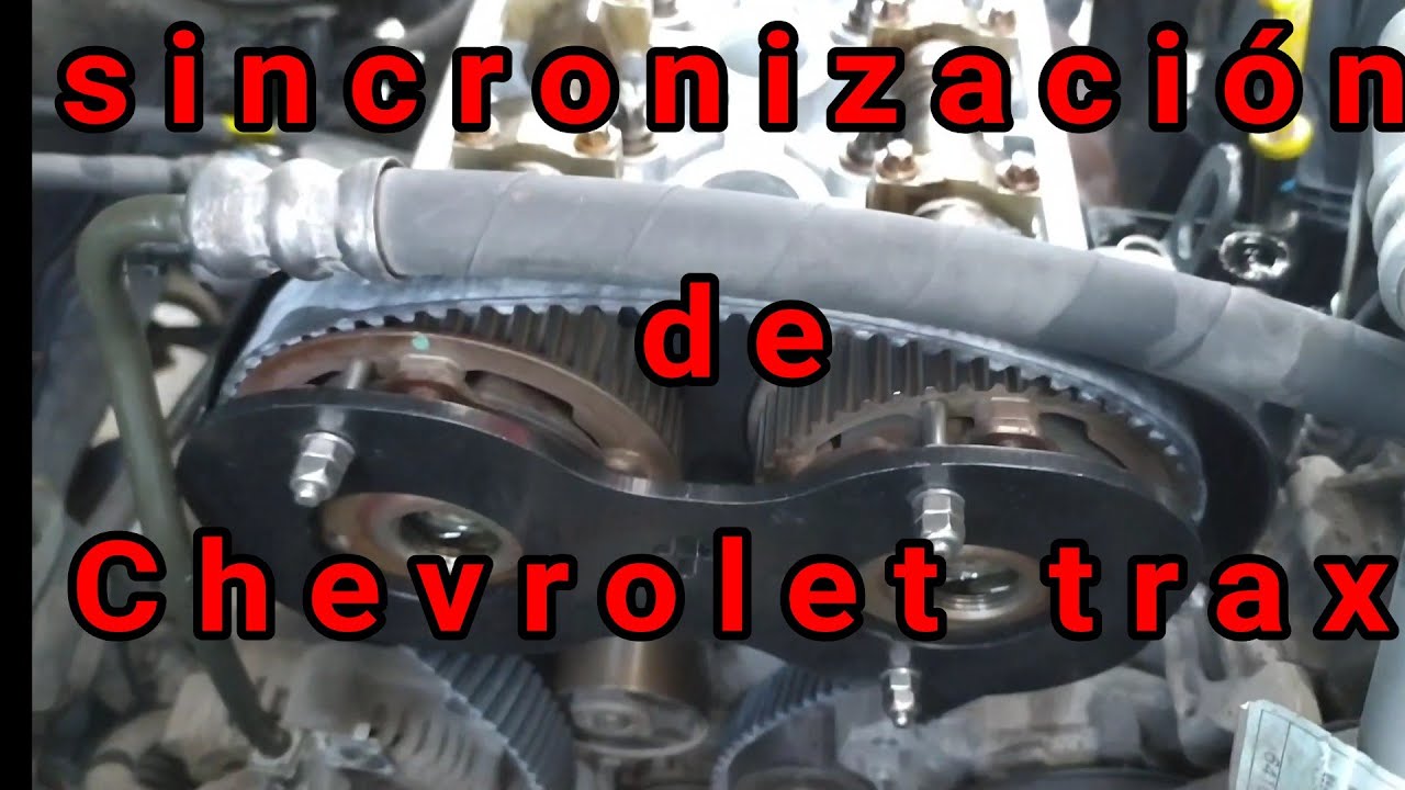 Sincronización de tiempo puesta a punto de Chevrolet trax Cruze sonic