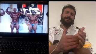Part one Nasrat Ansari Afghan Bodybuilder is talking about Big Ramy Mr Olympia and his career 2020