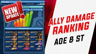 DCUO: Updated Ally Damage Rankings!