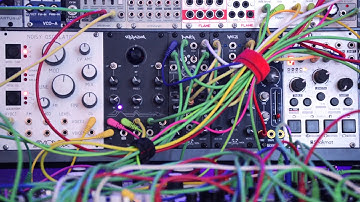 Vibrazum V2 filter Hatz and Punch V3-Patching Panda/Modor -Noisy oscillator/Befaco- Kickall