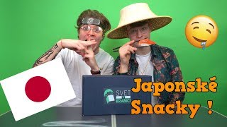 Ochutnávame Japonské Snacky ! - Svet V Krabici w/Selassie