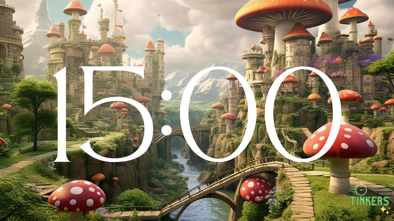 Fifteen 15 minute mushroom land countdown timer youtube