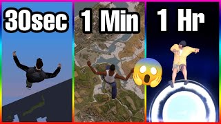 How Long Does it Take to Fall from Space in GTA Games?