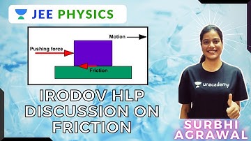 Irodov HLP | Discussion On Friction | JEE Physics | IIT-JEE 2021-22 | Surbhi Agrawal