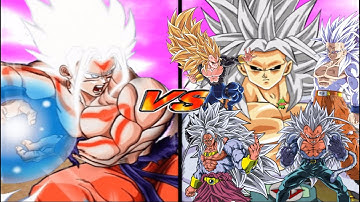 Dragon Ball Z Budokai Tenkaichi 3 AF MOD Omni God Goku Vs Team Super Saiyan 5