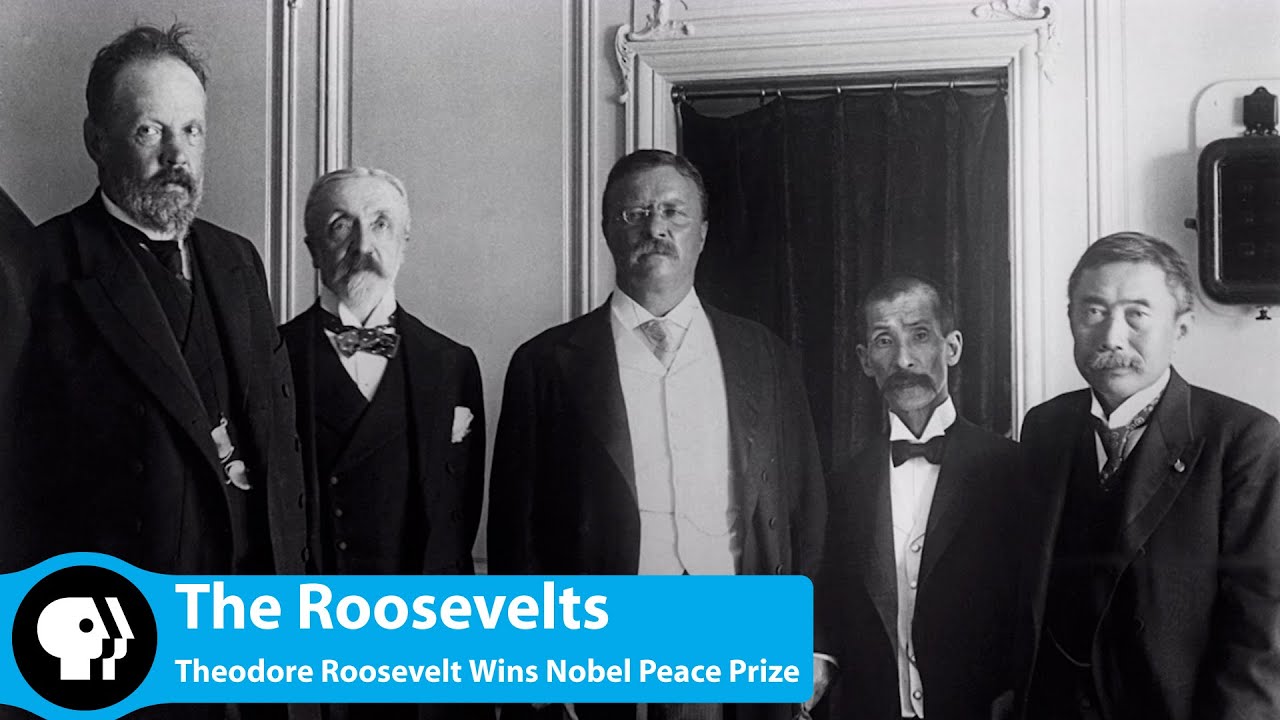 What did theodore roosevelt win the nobel peace prize for Theodore Roosevelt Wins Nobel Peace Prize Youtube