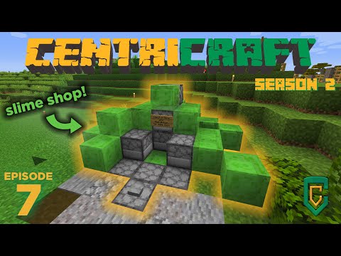 Opening A Slime Shop Minecraft 1 14 7 Youtube