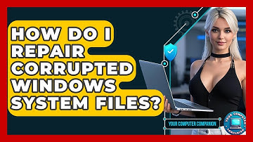 How Do I Repair Corrupted Windows System Files? - Your Computer Companion