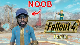 I Left The Vault For The First Time | Fallout 4 Beginner Playthrough