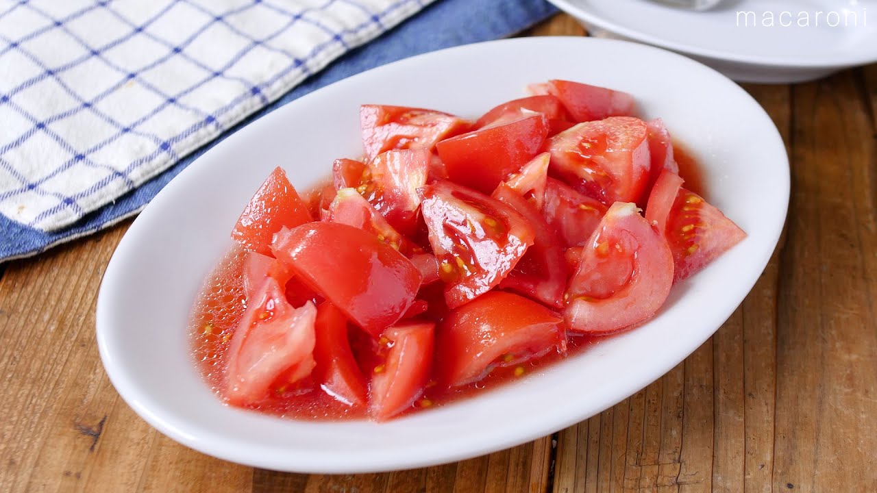 Tomato marinade without onions] No need for onions! The delicious