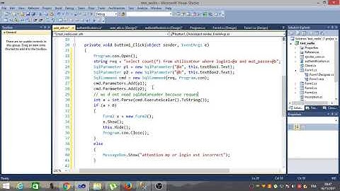 Ado.net mode connecté ---création d