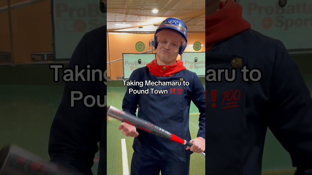 Jujutsu Baseball with Itadori #anime #jujutsukaisen #itadori #baseball