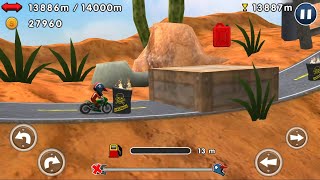 Mini Racing Adventures - 13886m with The NEW CAFE RACER in ROUTE 66 - HD Gameplay screenshot 4