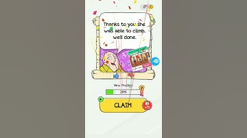 Braindom level 256||help the climber||tricky puzzle