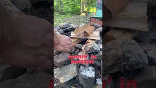 How to start your campfire in 5-seconds | Pull Start Fire