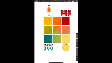 Squid game #colormixing #satisfying #squidgame #squidgamechallenge #squidgame2 #shorts #digitalart