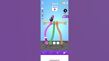 Tangle Master 3D 🧶 untangle rope game level 98