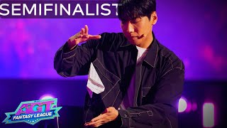 Semifinalist: Yu Hojin's MAGICAL PAPER PLANE's are ALIVE! | AGT Fantasy League 2024