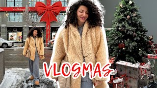 VLOGMAS! Рождественский базар в ЦУМе, подарки от брендов, раскотовка!