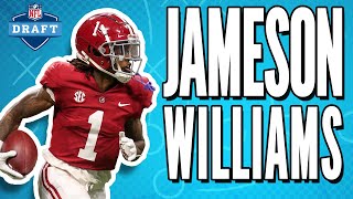 DEEP THREAT Jameson Williams is INSANELY quick - WR - Alabama - NFL Draft 2022