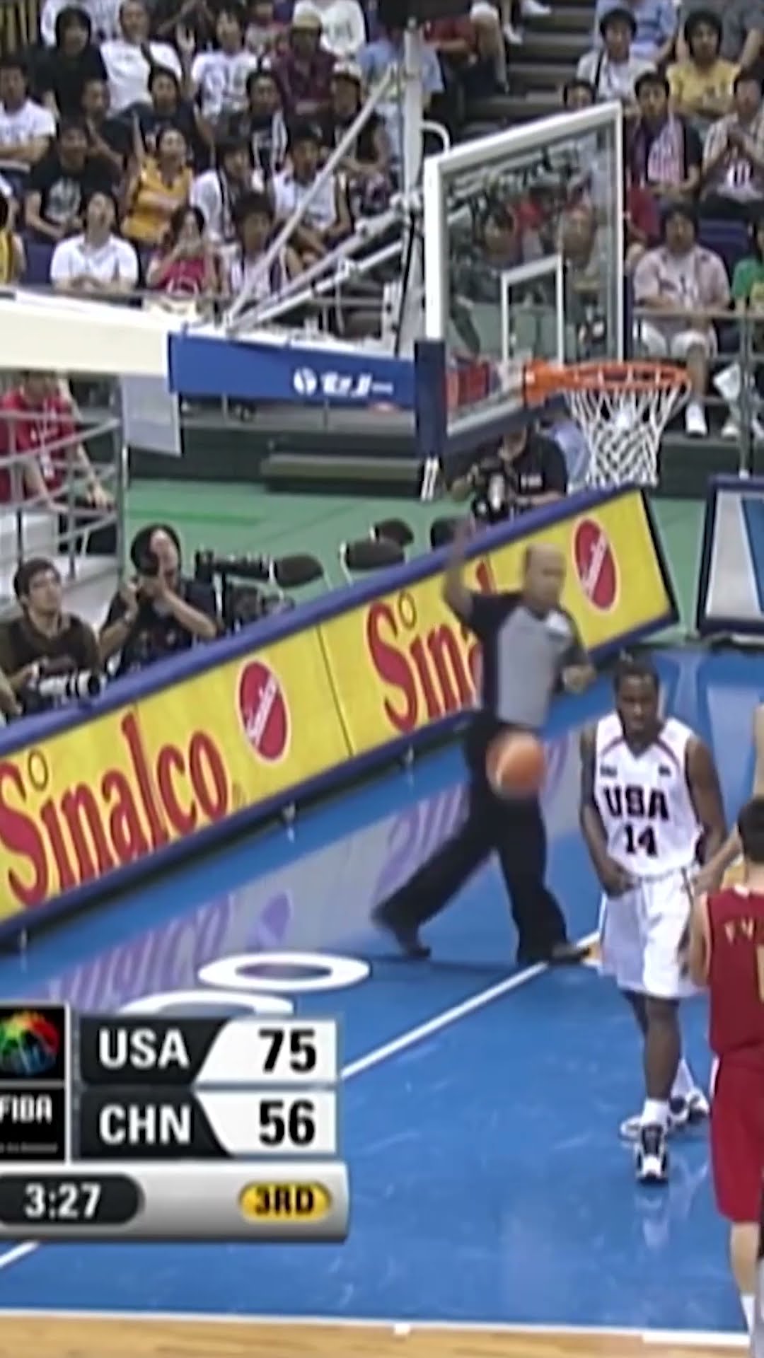 Dwyane Wade went OFF in FIBA World Cup 2006 ??
