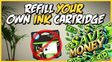 HOW TO REFILL YOUR PRINTER INK CARTRIDGE & SAVE MONEY | EASY STEP BY STEP GUIDE
