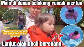 Sehari bareng Myra || Main ke rumah mimi&papa lanjut berenang