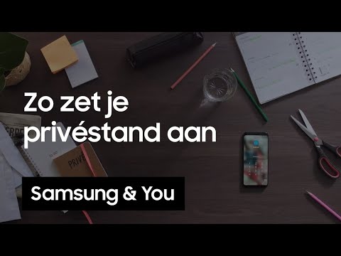 Video: Hoe maak je een privémap op Galaxy S6?