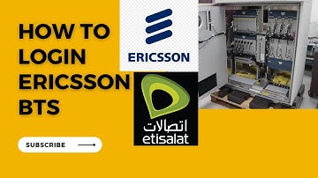 || How to Login Ericsson Baseband 5G || How to Use Moshell Software to Login Ericsson BTS ||