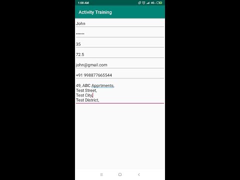 Android EditText - Attributes (Widgets Part 2)