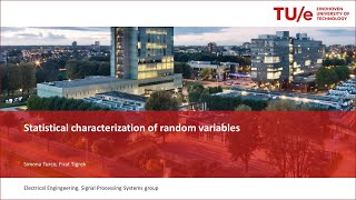 Statistical characterization of random variables