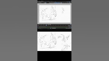 [Blender 3.3] Gesture Drawing 372 - Timelapse [Grease Pencil]